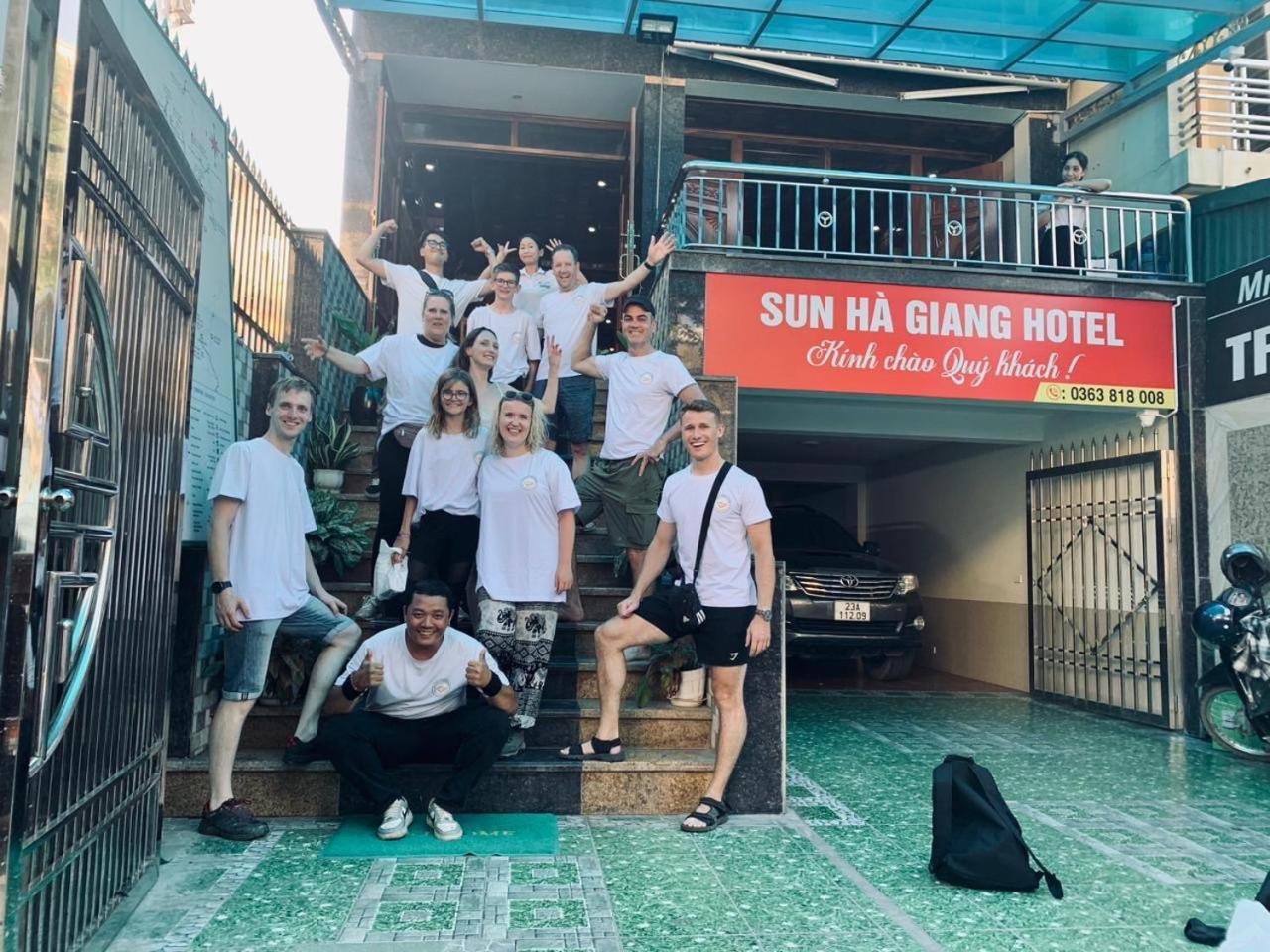 Sun Ha Giang Hotel-Tours-Motorbike Rental Exteriér fotografie